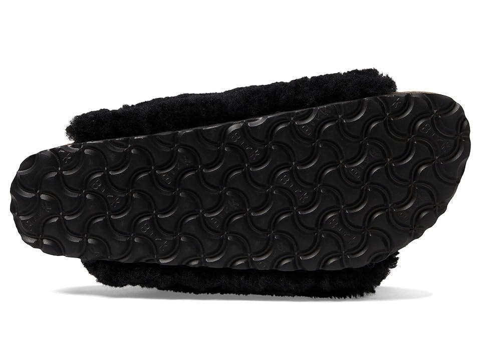 Birkenstock Womens Arizona Big Buckle Shearling Slide Sandals Product Image