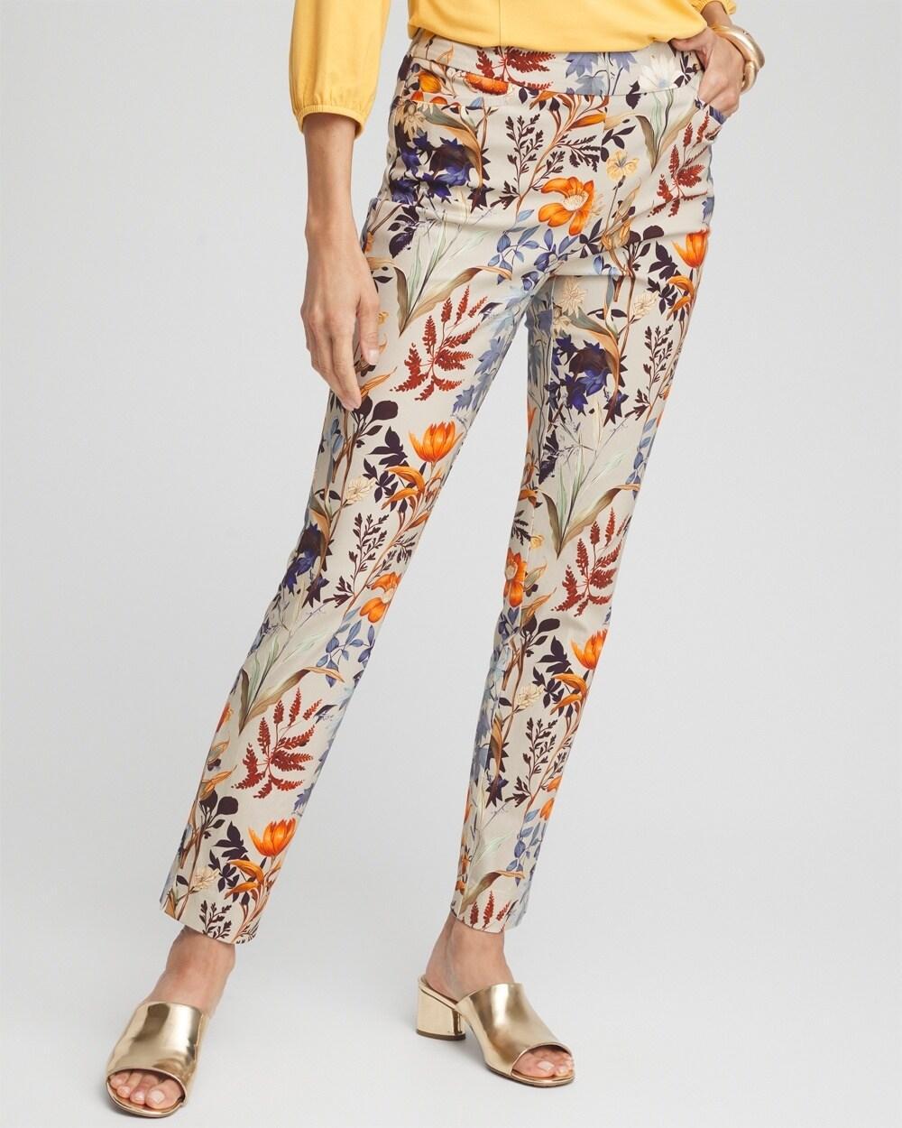 Women's Brigitte Autumn Print Ankle Pants Product Image