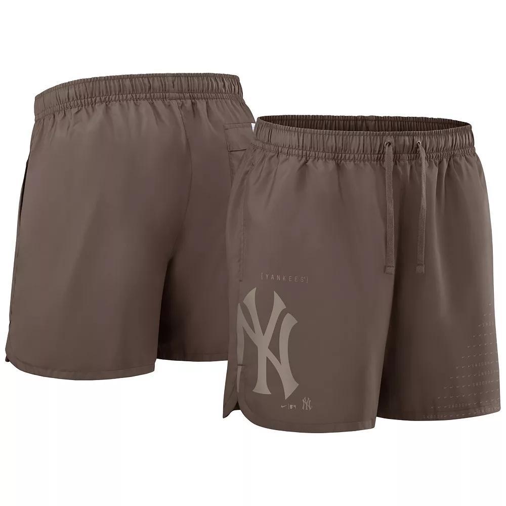 Men's Nike Light Brown New York Yankees Statement Shorts, Size: XL, Lt Bro Product Image