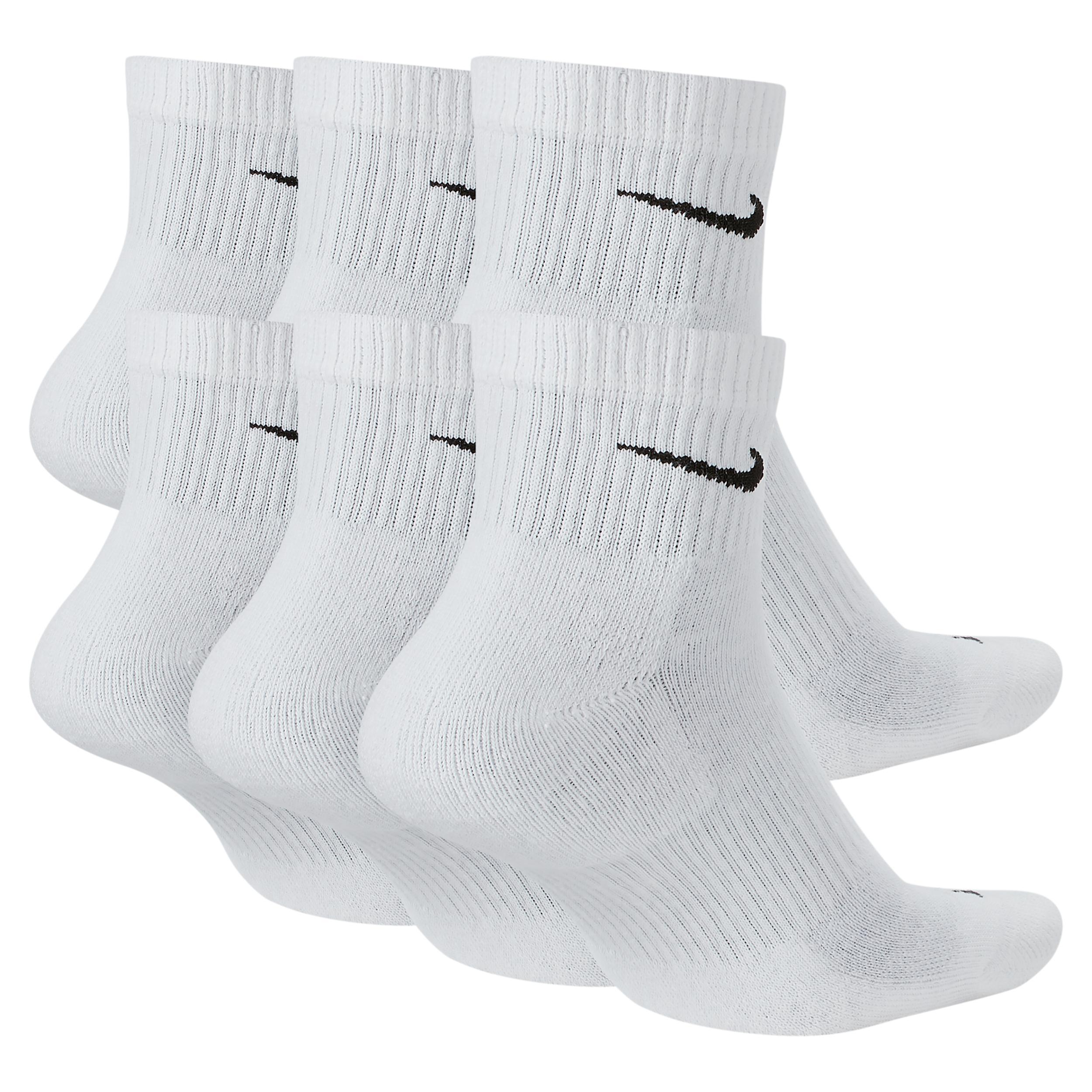Nike Everyday Plus Cushioned Training Ankle Socks (6 Pairs) Product Image