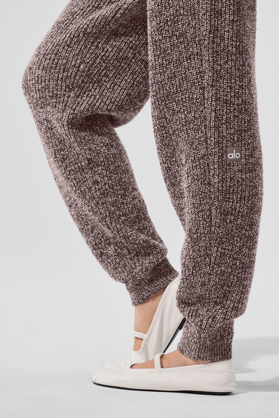 Marl Sweater Pant - Mushroom Marl Product Image