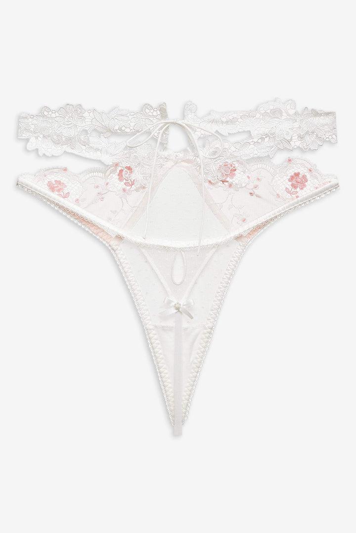 Le Fleur Underwire Bra — White Product Image