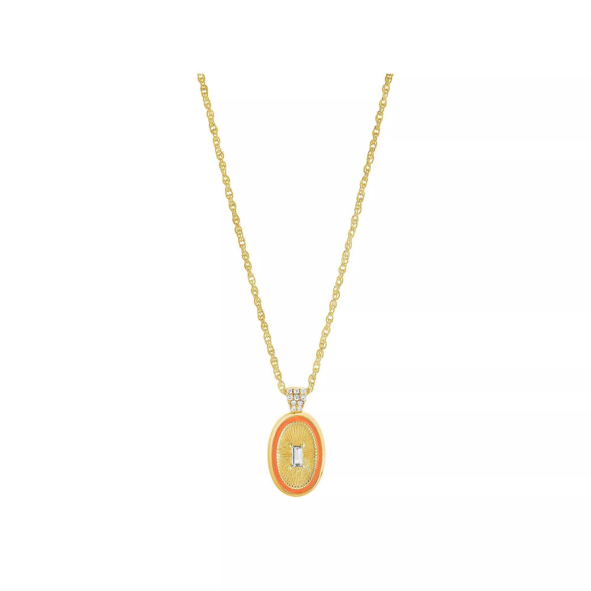 MC Collective Sanaa Pendant Necklace, Women's, Size: 16", Silver Tone Product Image
