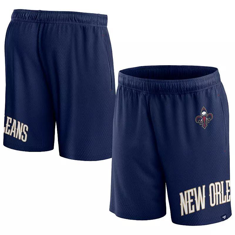 Men's Fanatics Branded Black Phoenix Suns Free Throw Mesh Shorts, Size: Medium, Phx Black Product Image