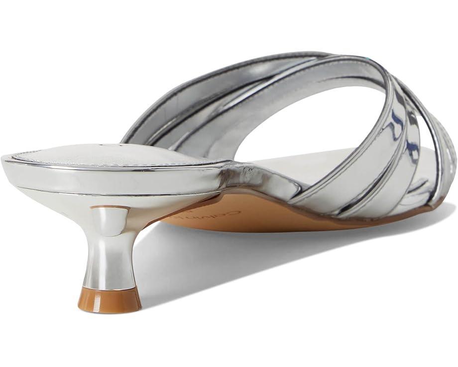 Carolina Patent Leather Kitten Heel Sandals Product Image