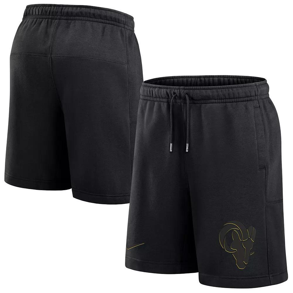 Mens Nike Los Angeles Rams 24 Edge Fleece Shorts Product Image