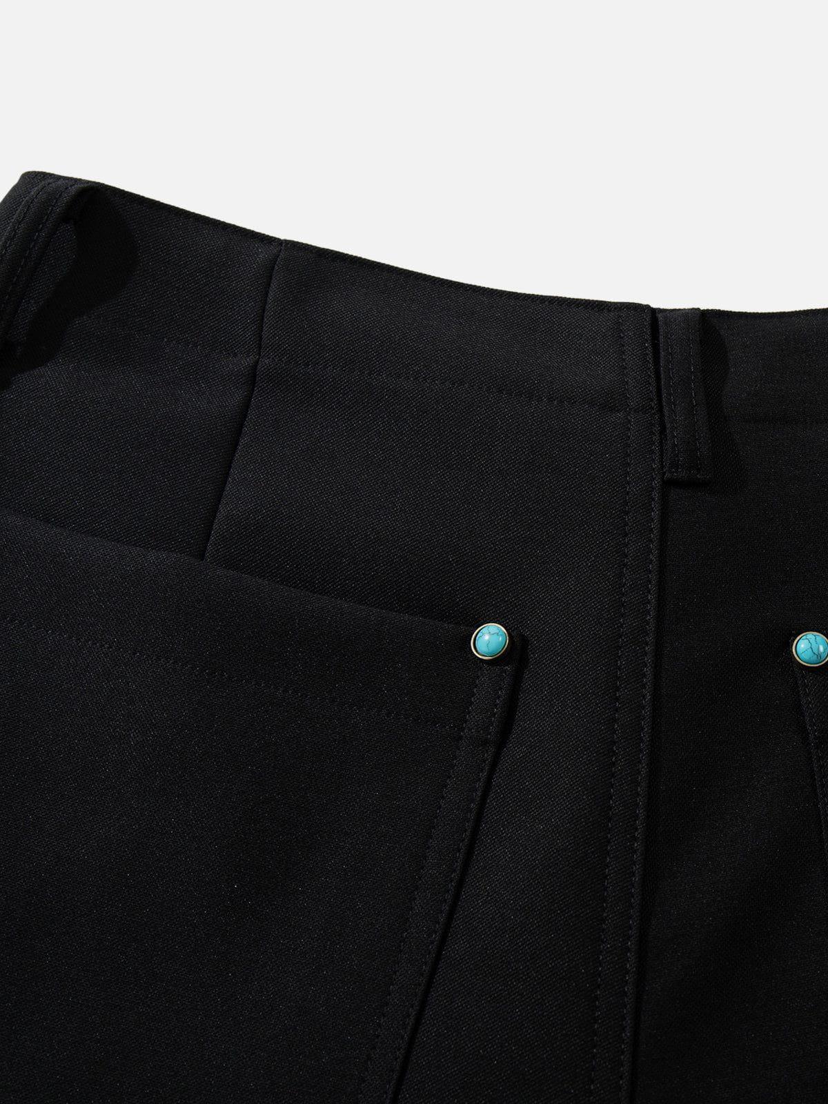 Aelfric Eden Calaite Button Baggy Cargo Pants Product Image
