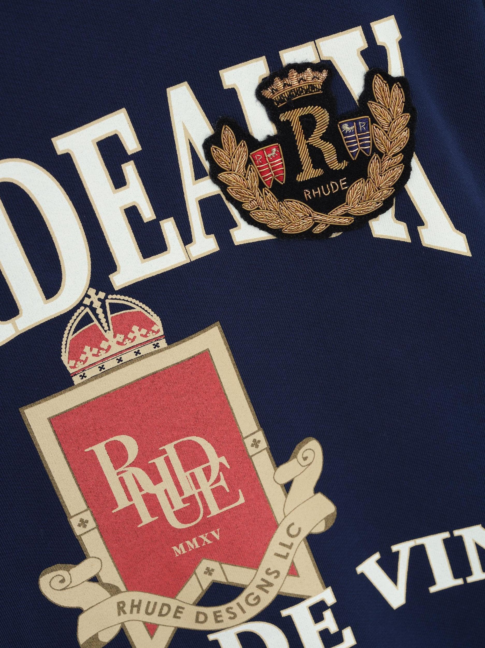 RHUDE CREST CREWNECK Male Product Image