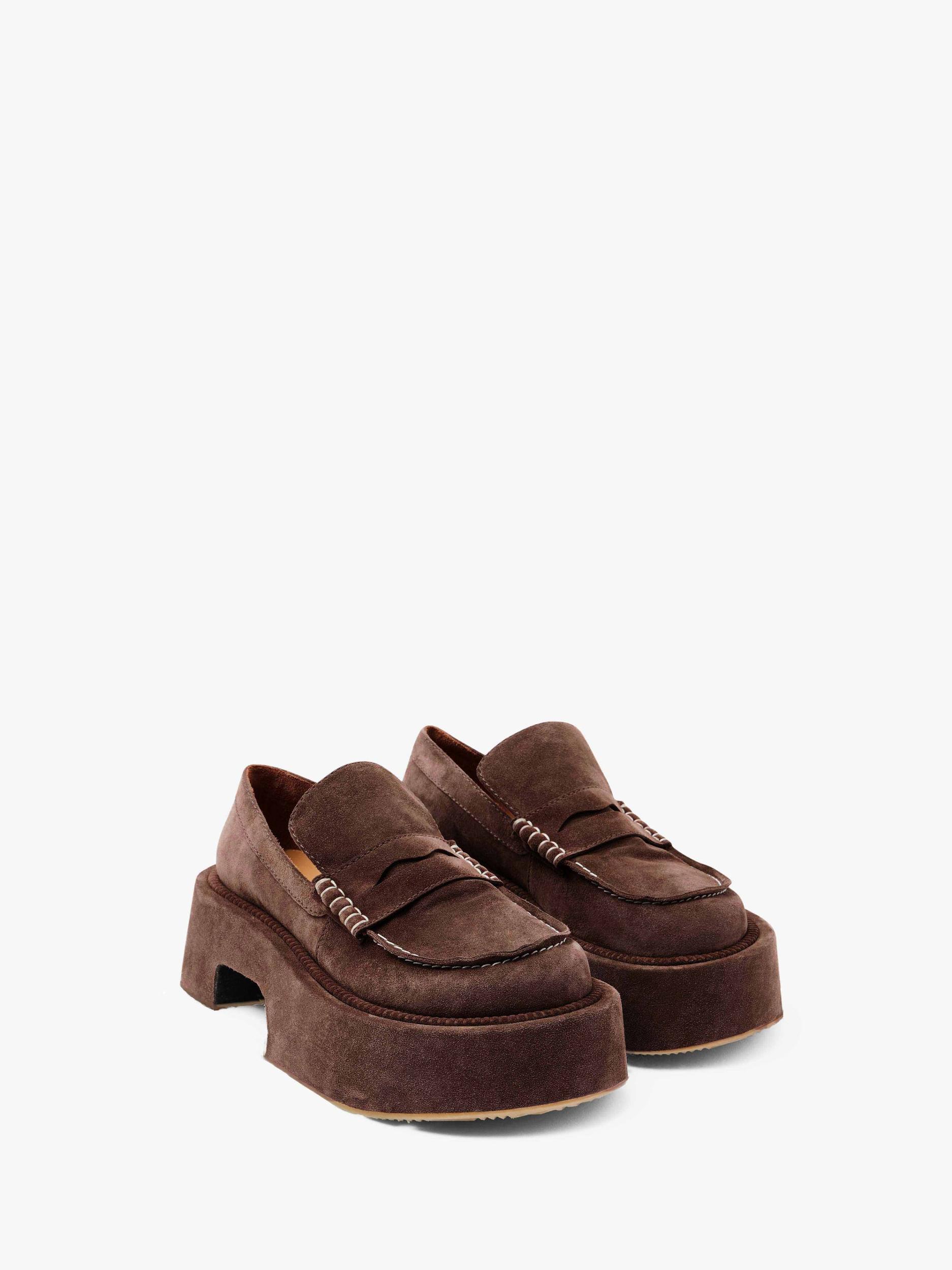 SUEDE PLATFORM MOCCASSIN Product Image