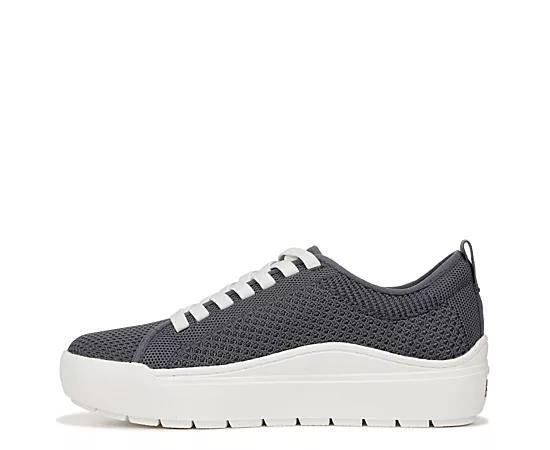 Dr. Scholl's Time Off Knit Women's Platform Sneakers, Size: 9, White Product Image