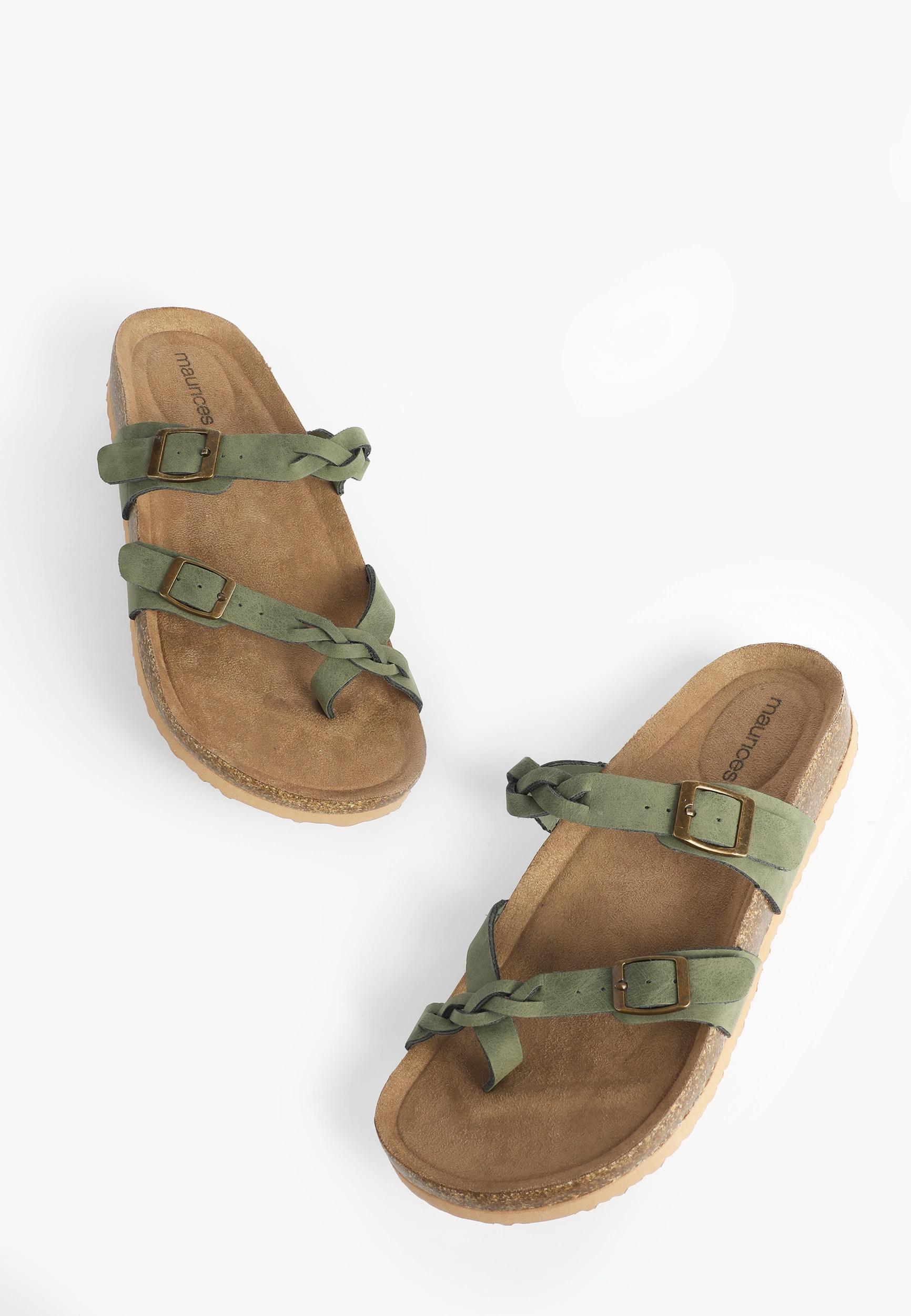 SuperCush Chloe Braided Cork Footbed Sandal Product Image
