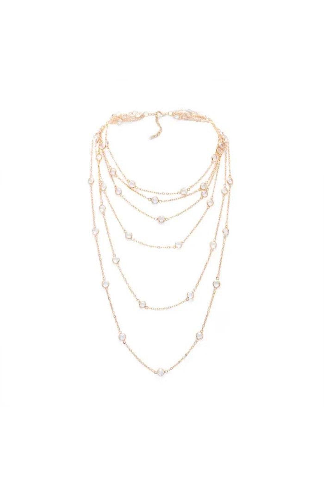 Glass Multi Layer Necklace Product Image