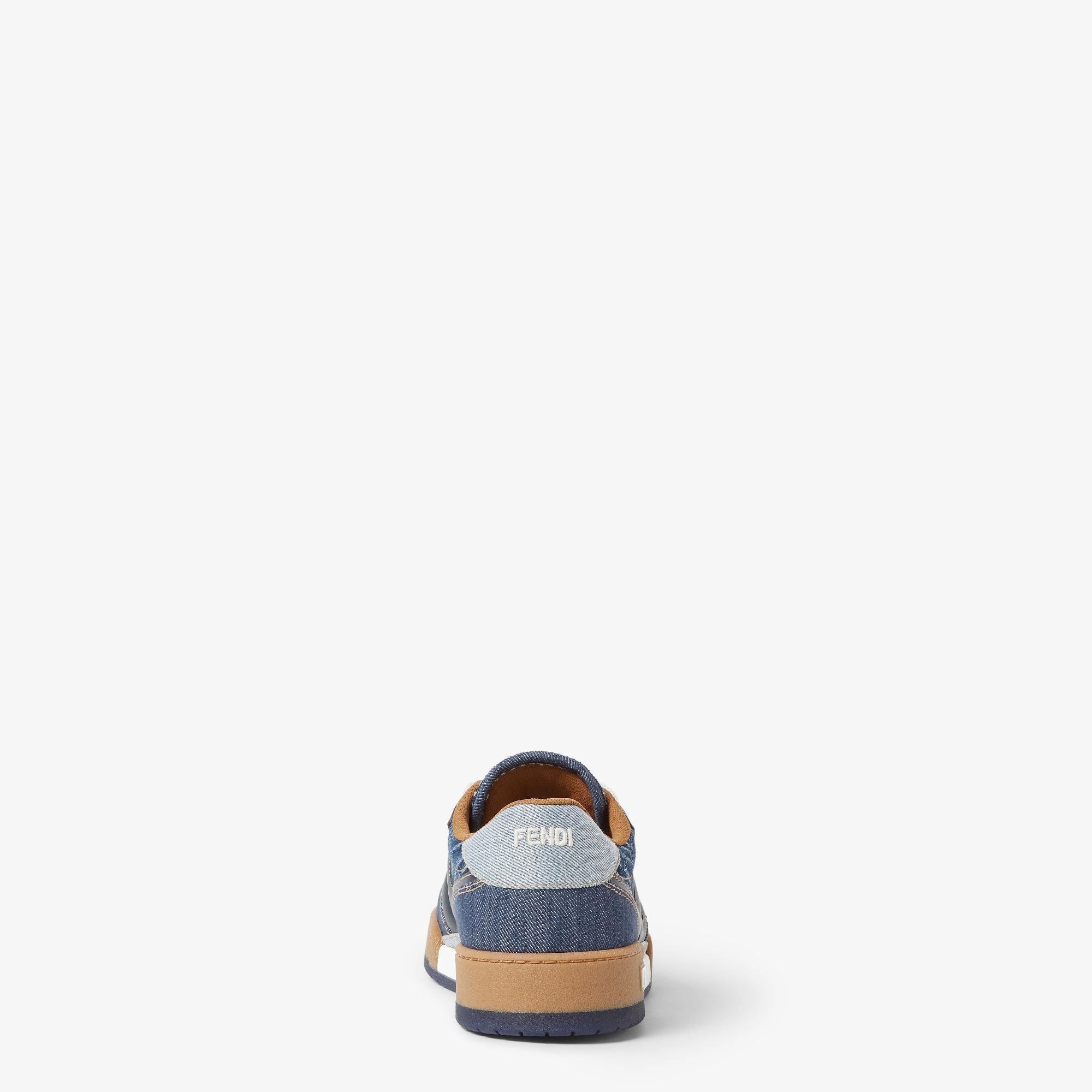 Fendi Match SneakersBlue FF Jacquard low-tops Product Image