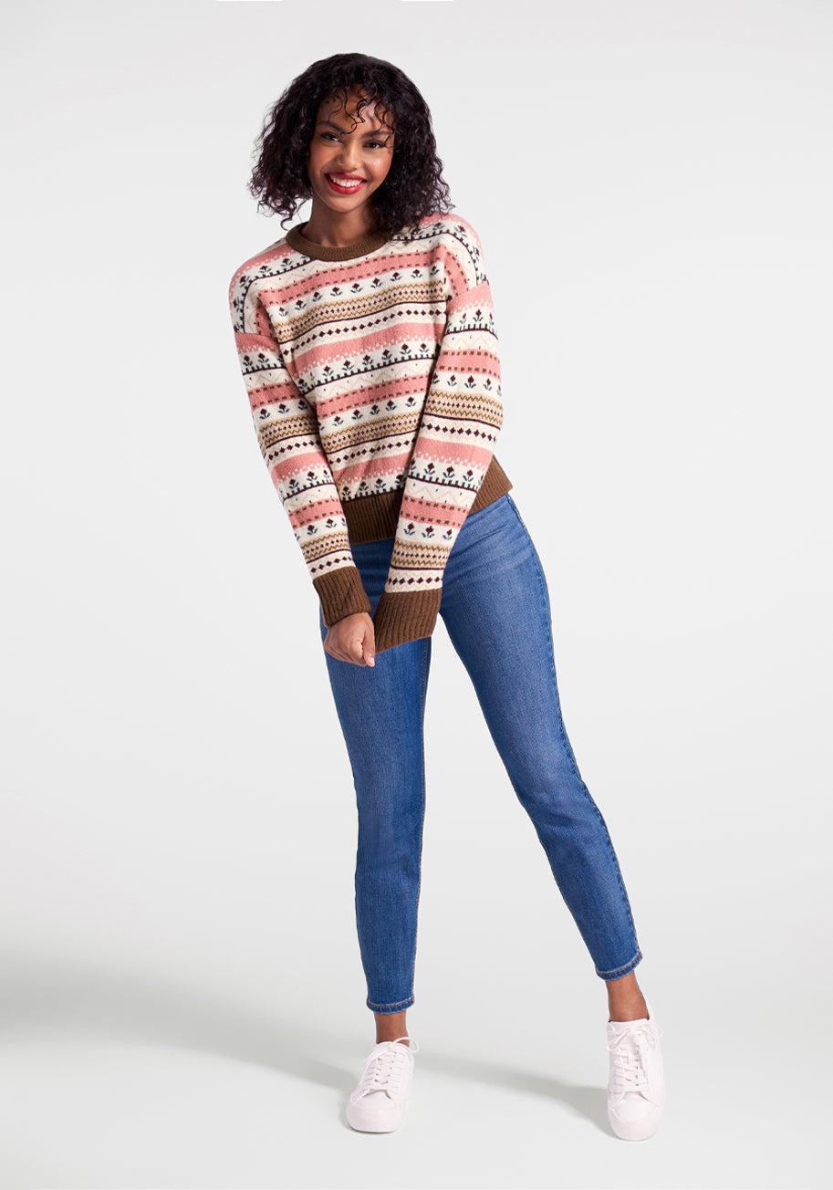 Tulip Farm Fair Isle Sweater Product Image