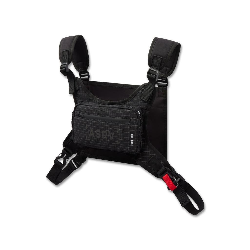 0634. Conditioning Chest Pack - Black "Grid" Product Image