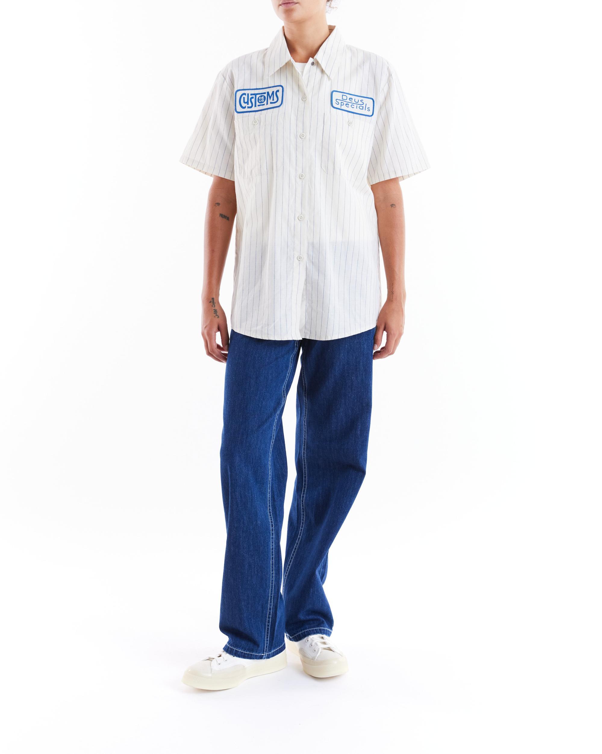 9 To 5 Shirt - Dirty White Product Image
