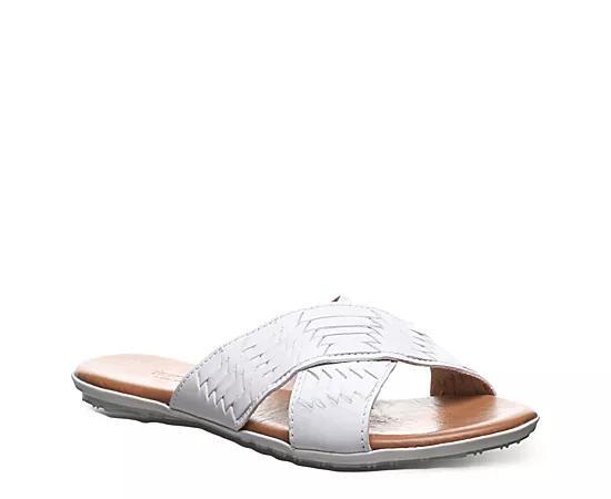 Bearpaw Ximena Womens Leather Slide Sandals Product Image