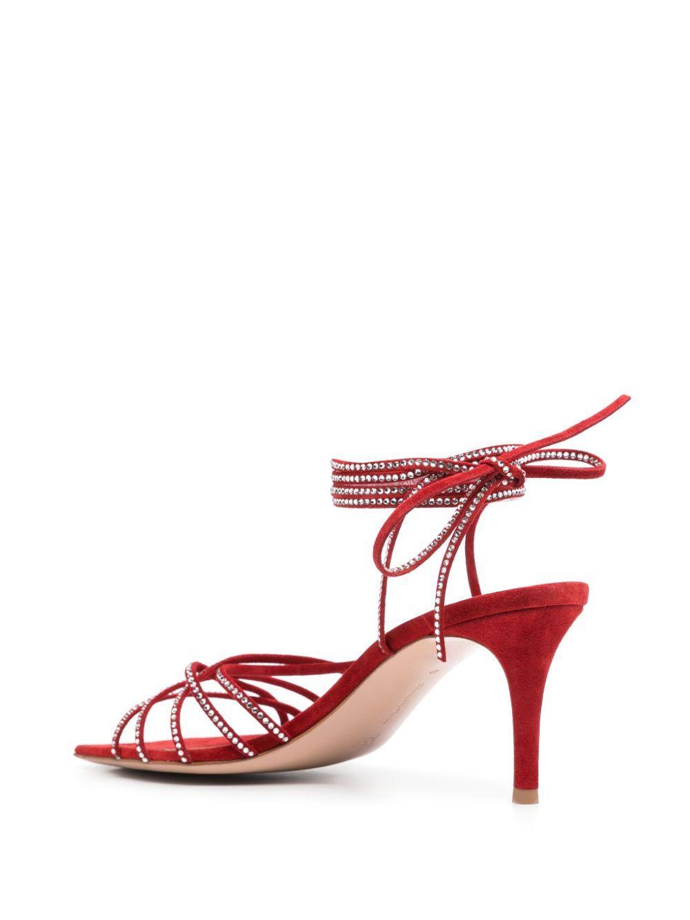 70mm crystal-embellished sandals Product Image