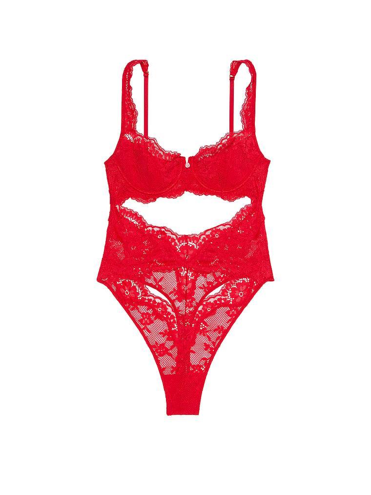 Dare to Dream Lace Uplift Balconette Teddy Product Image