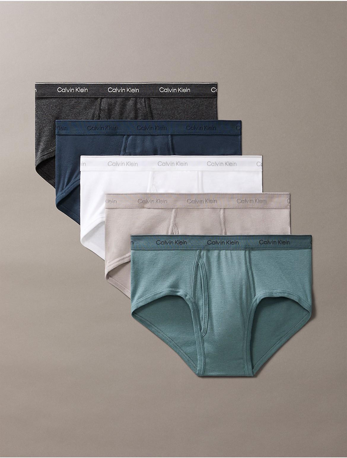 Calvin Klein Men's Cotton Classics 5-Pack Brief - White - XL Product Image
