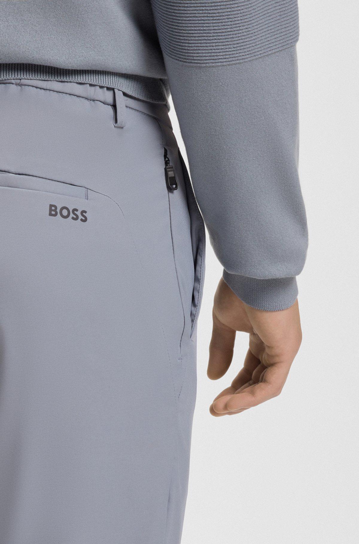 Cuffed pants in water-repellent four-way-stretch twill Product Image