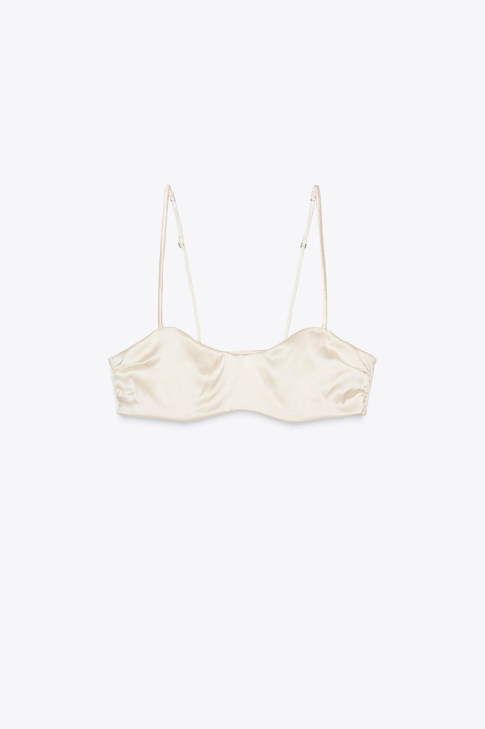 LIMITED EDITION SILK SATIN BRALETTE Product Image