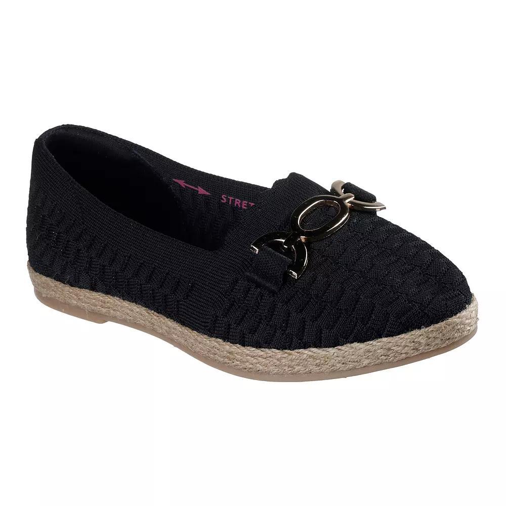 Skechers Cleo®Jute Women's Shoes, Size: 6.5, Black Product Image