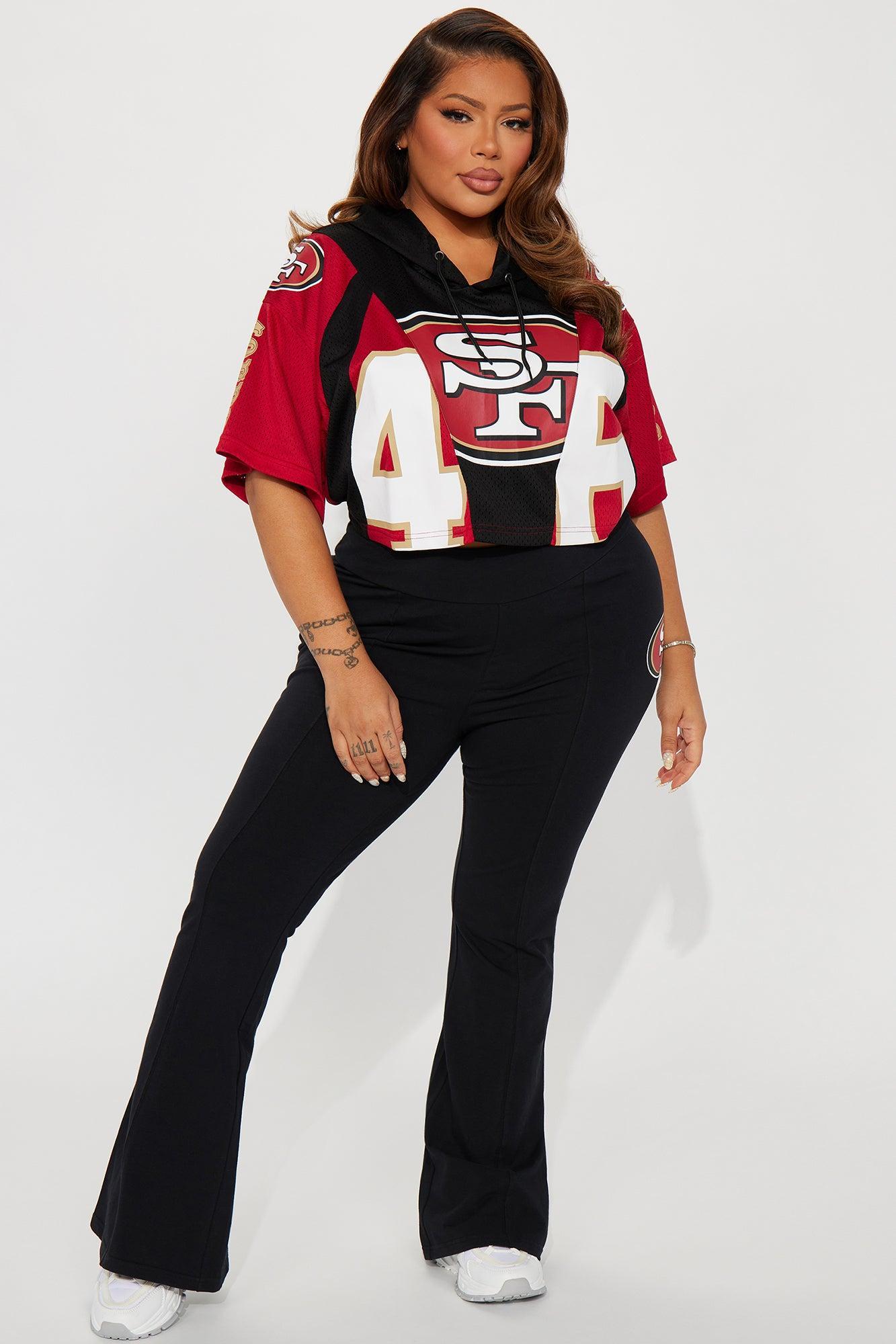 49ers Fit And Flare Pant - Black Product Image