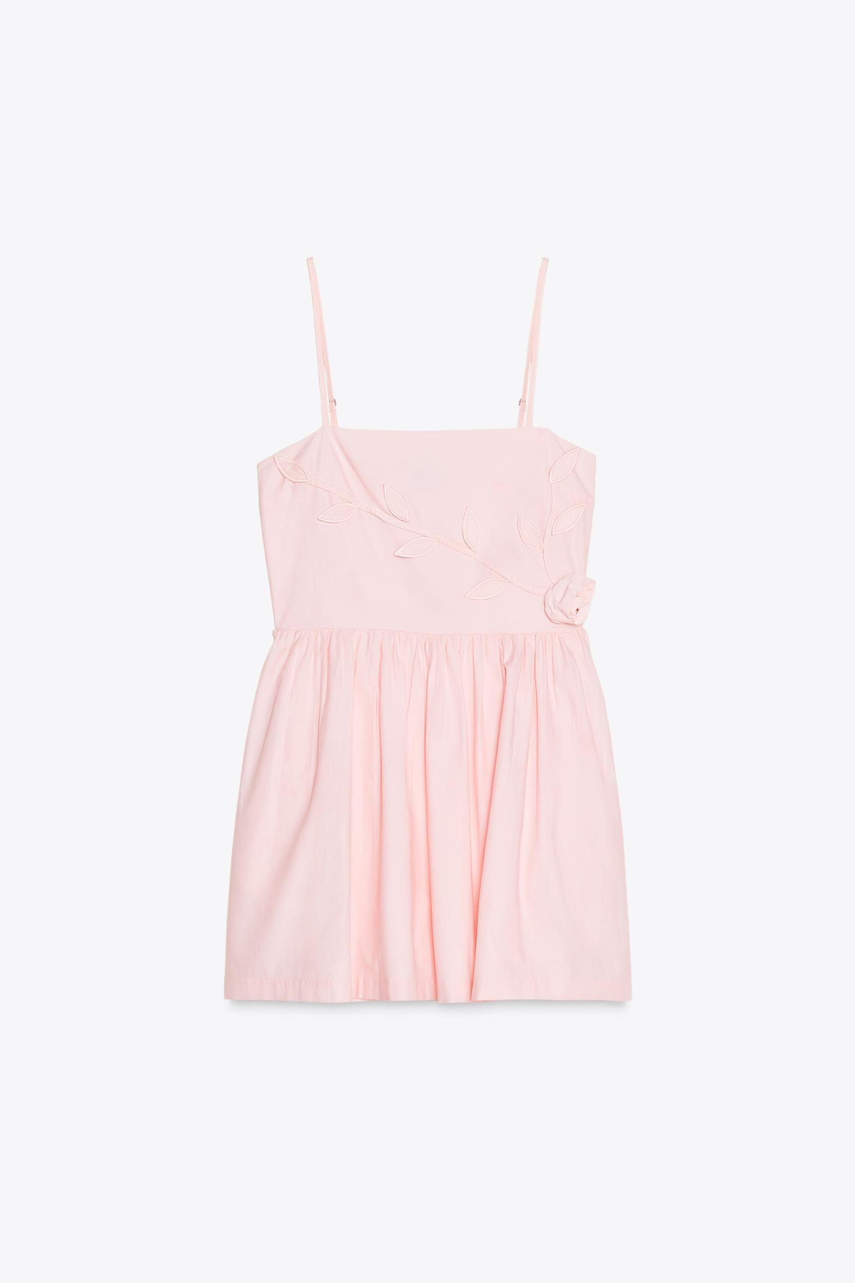 FLORAL POPLIN DRESS Product Image