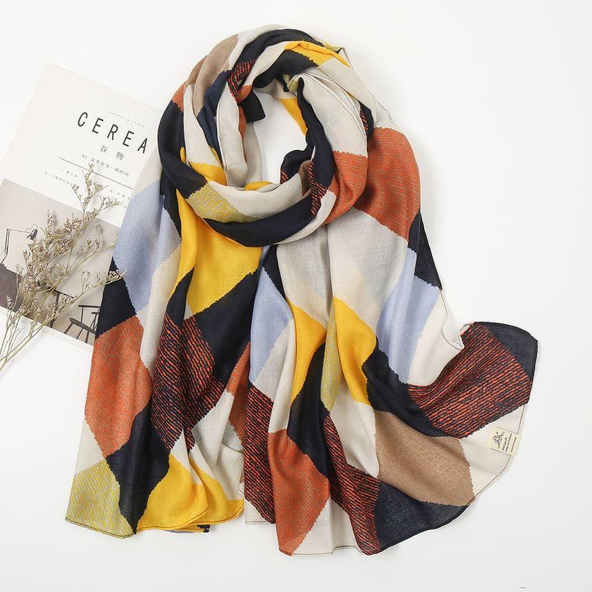 Tassel Patterned Scarf (Various Designs) Product Image