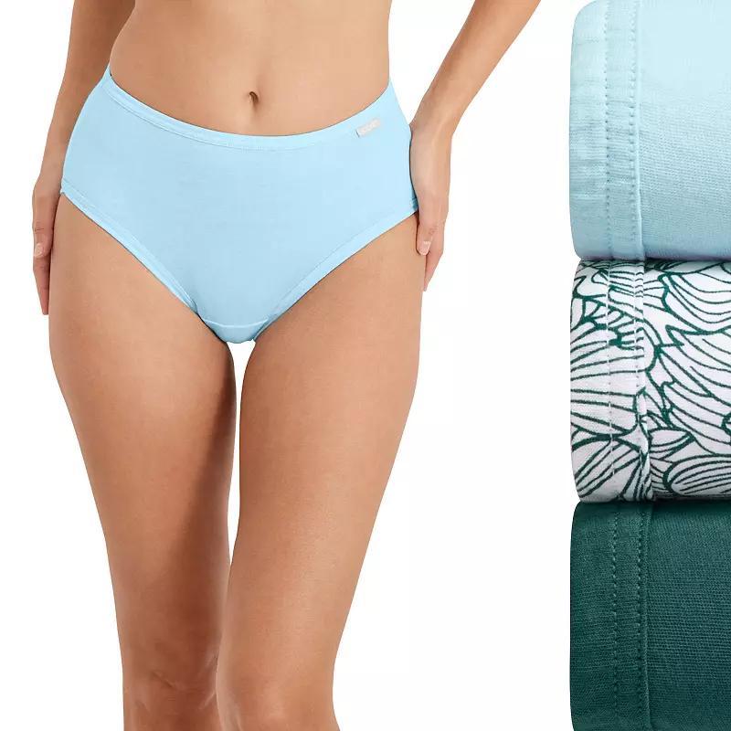 Women's Jockey® Elance 3-Pack Hipster Panty Set 1488, Size: 6, Pretty Meadow Team Product Image