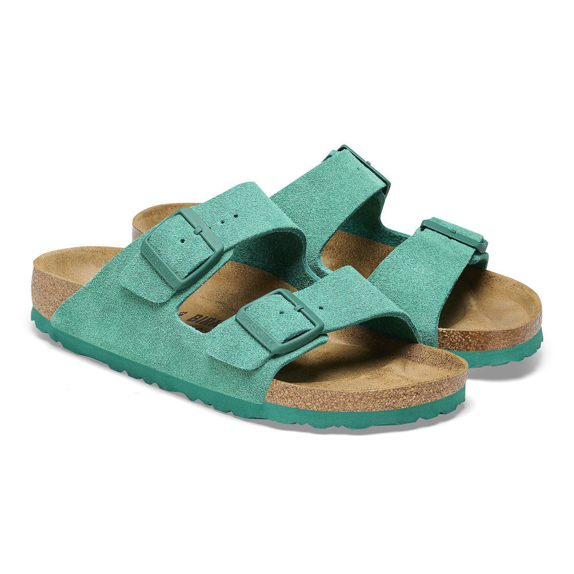 Arizona Suede Leather Digital Green Product Image