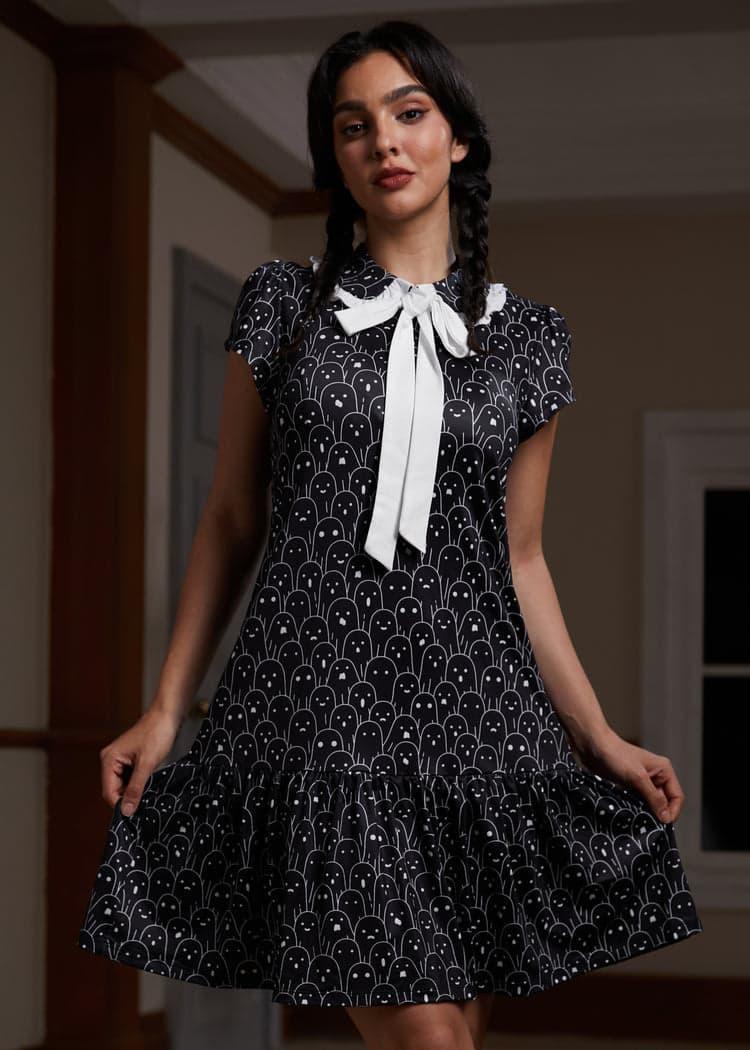 Mornings in the Mist Ruffle Dress Product Image