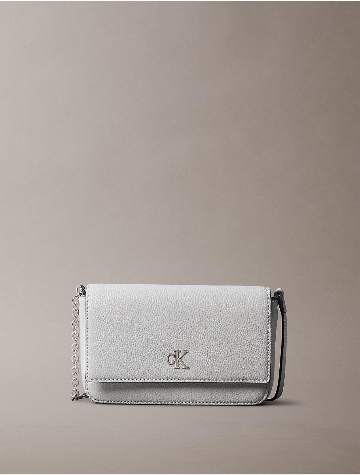 Calvin Klein Women's Archive Hardware Flap Crossbody Bag - Pink Product Image