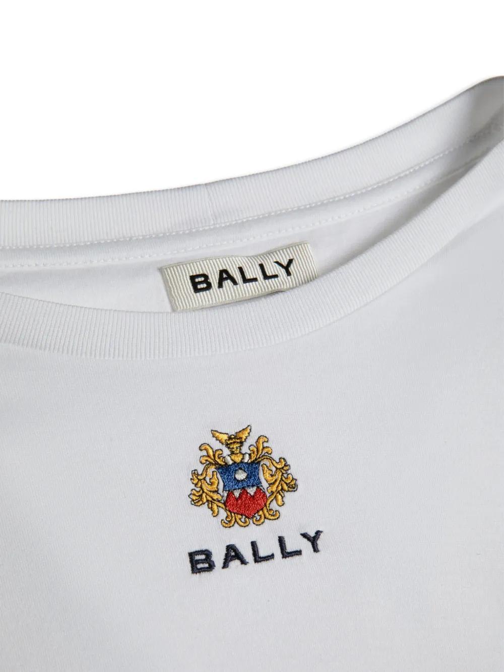 logo-embroidered crew-neck T-shirt  Product Image