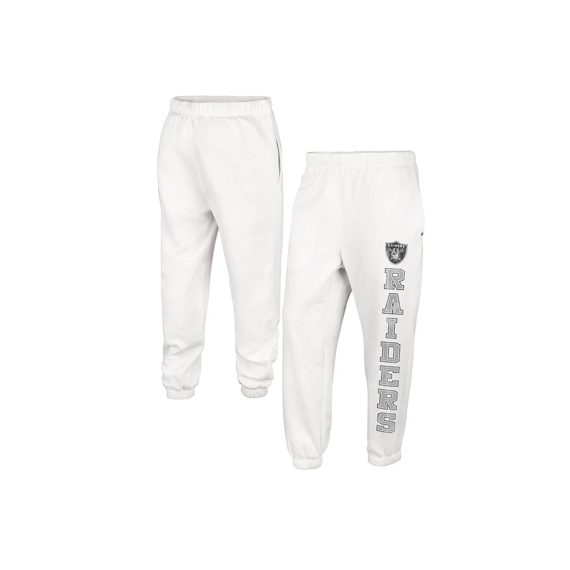Women's '47 Oatmeal Las Vegas Raiders Harper Joggers, Size: XL, Lvr Team Product Image