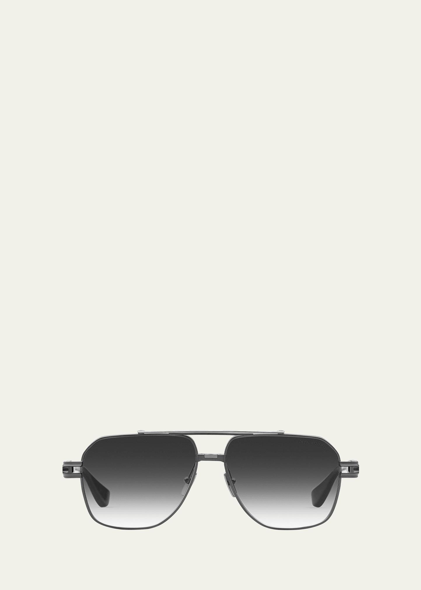 Mens Kudru Titanium Aviator Sunglasses Product Image
