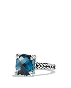 David Yurman Chatelaine Ring with Amethyst and Diamonds Product Image