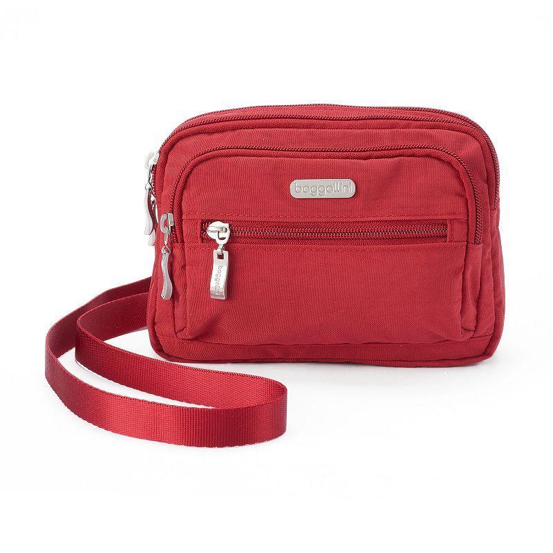 baggallini Triple Zipper Convertible Crossbody Bag Product Image