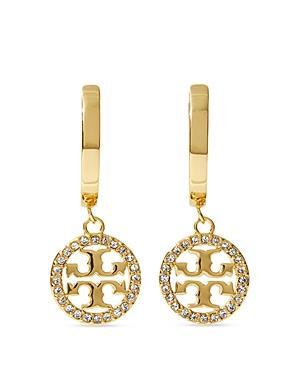 Womens Miller Silvertone & Glass Crystal Huggie Hoop Earrings Product Image
