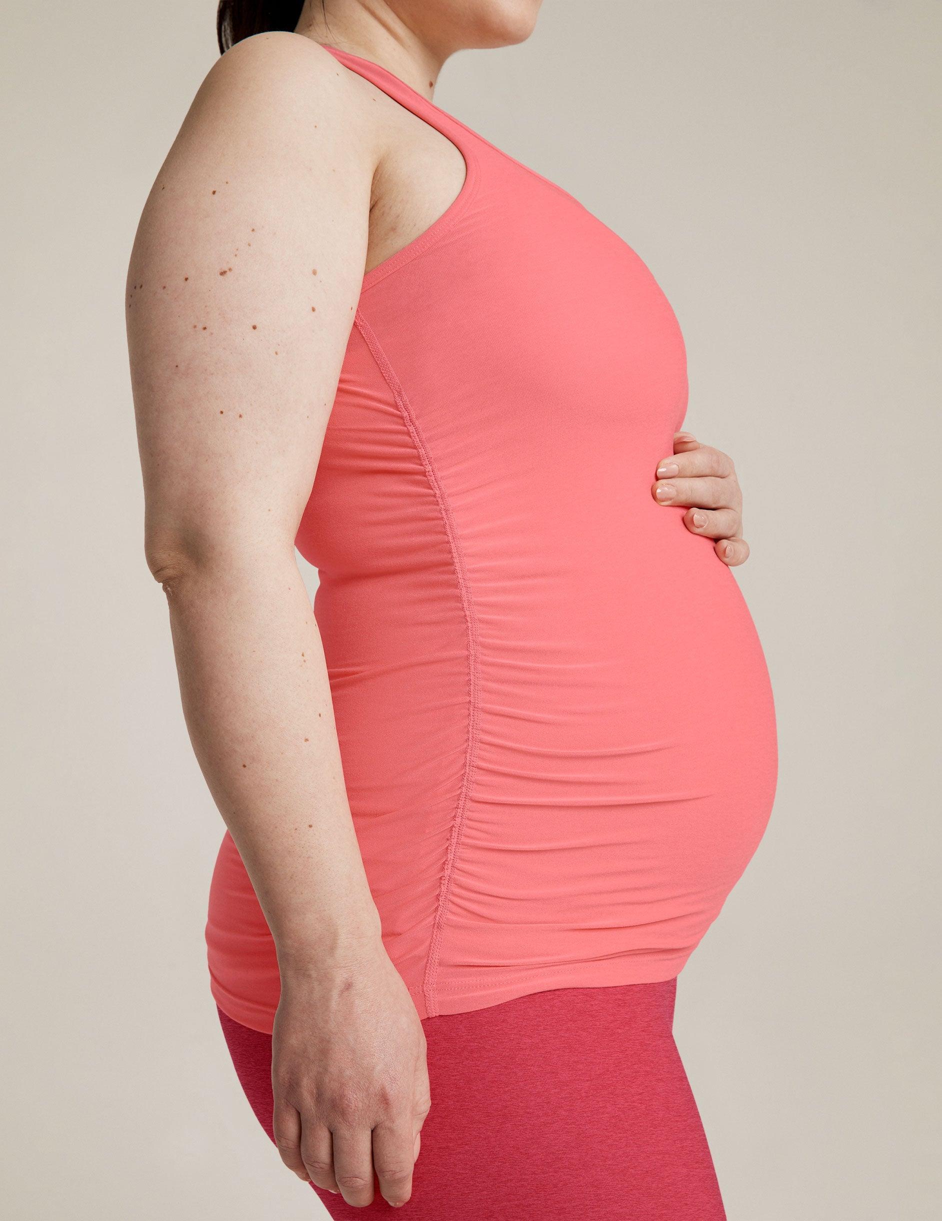 Featherweight Let It Grow Racerback Maternity Tank Product Image