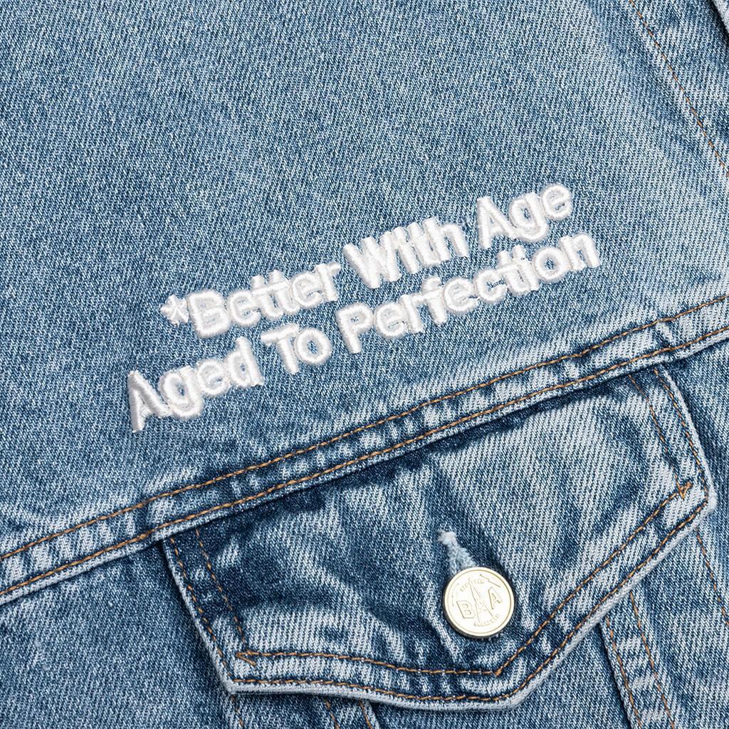 Portrait Denim Jacket - Multi Male Product Image