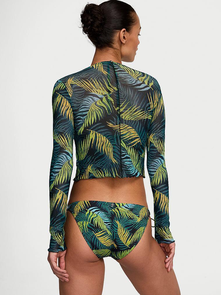 Beachwear Mesh Long-Sleeve Top Product Image