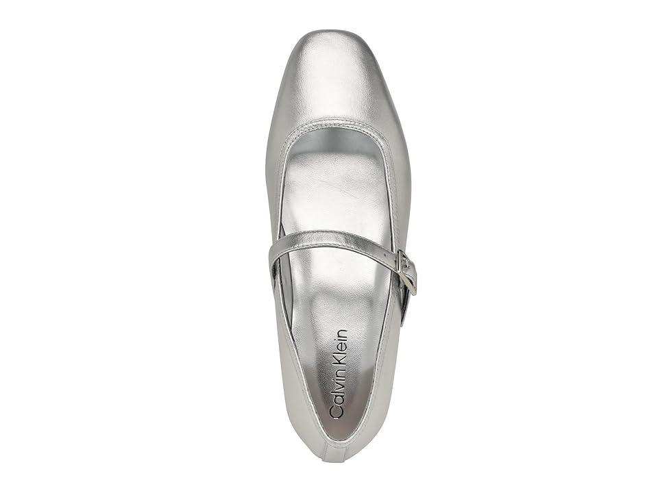 Calvin Klein Women's Women's Greto Flat - Metallic - 7.5 Product Image