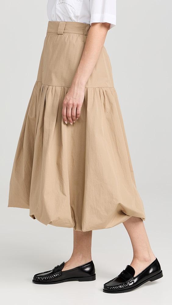 Sea Belle Stone Washed Chino Bubble Skirt | Shopbop Product Image