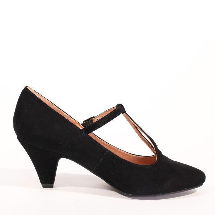 Gin T-Strap Heels Product Image