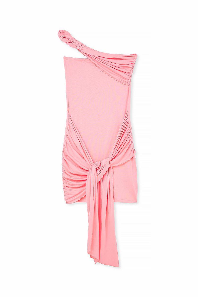 Tie Mini Dress Product Image