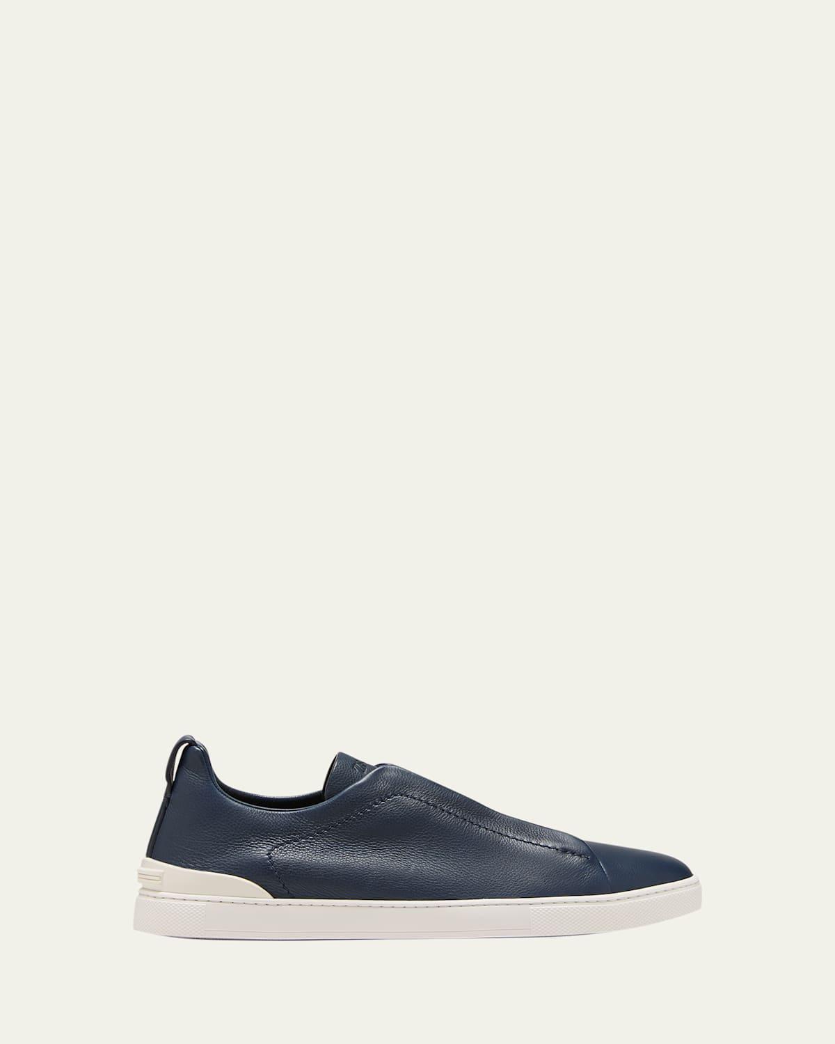 Zegna Mens Triple Stitch Secondskin Sneakers Product Image