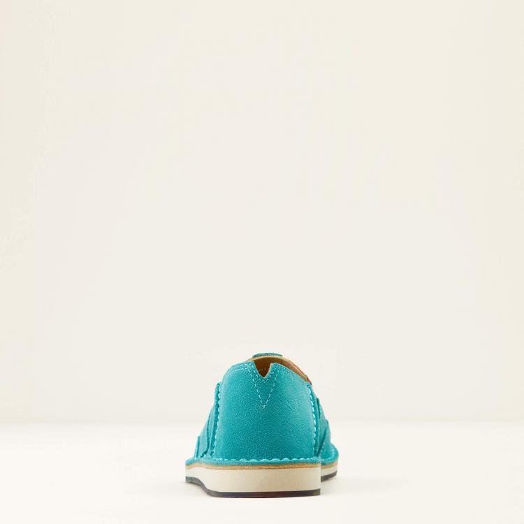 SALE Ariat® Ladies' Teal Suede/Serape Cruiser Shoes Product Image