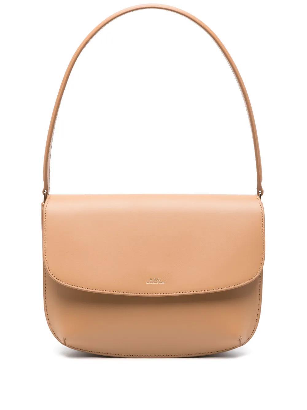 APC Sarah Mini Shoulder Bag In Nude Product Image